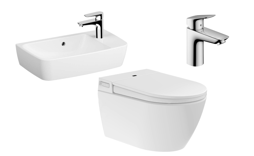 VitrA Shift and Hansgrohe Logis